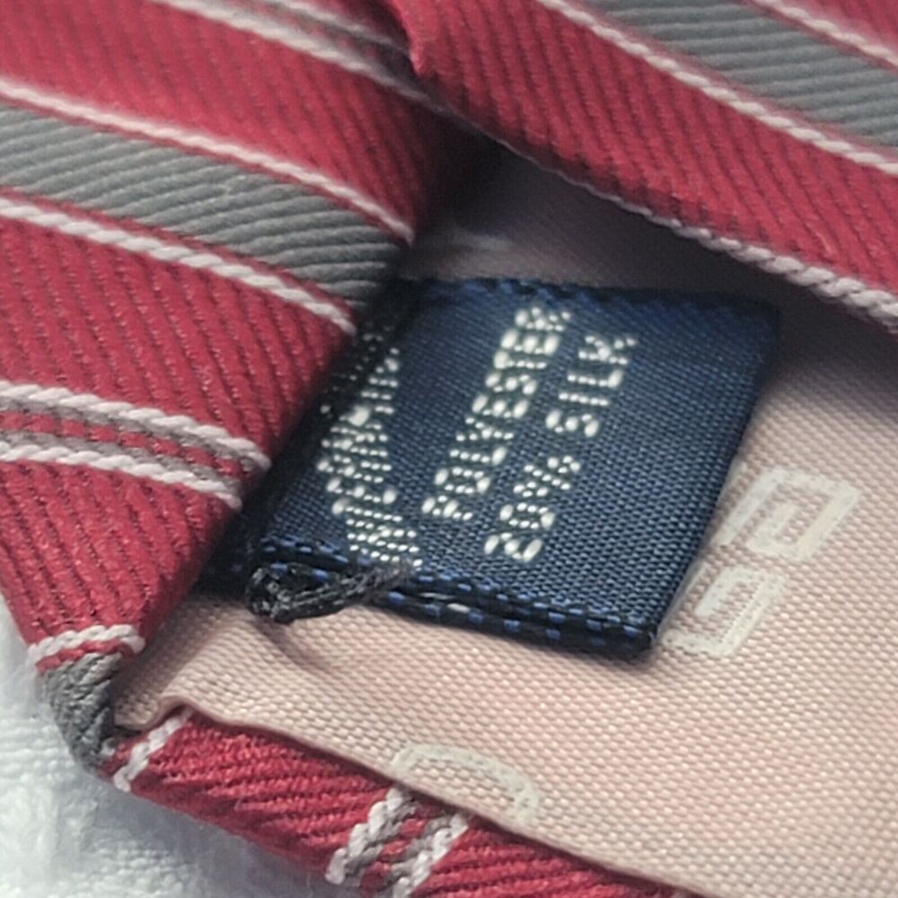 Givenchy Gentlemen Paris Mens  Striped Silk Tie - Picture 3 of 8